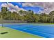 Well-maintained tennis and pickleball courts at 19728 Sw 83Rd Place Rd # A-1, Dunnellon, FL 34432