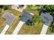 Two new homes visible from overhead view at 13026 Ne 6 Pl, Silver Springs, FL 34488
