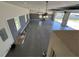 Spacious garage with high ceilings and epoxy floor at 274 Se 34Th Pl, Ocala, FL 34471