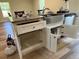 Open kitchen island with drawers and a farmhouse sink at 274 Se 34Th Pl, Ocala, FL 34471