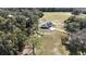 Aerial view of a single-story house with a large yard at Tbd W C 466 # Lot 1, Oxford, FL 34484