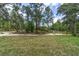 An ample lot with a green lawn, surrounded by tall mature trees at 13359 Sw 80Th St, Dunnellon, FL 34432