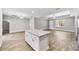 Modern kitchen equipped with stainless steel appliances and a center island at 13359 Sw 80Th St, Dunnellon, FL 34432