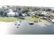 House on lakefront lot with boat and dock at 2 Se Chinica Dr, Summerfield, FL 34491