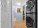 Stackable washer and dryer in a convenient laundry room at 567 Midway Trak # H102, Ocala, FL 34472