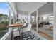 Bright sunroom with view of living area at 567 Midway Trak # H102, Ocala, FL 34472