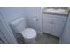 Small bathroom with toilet and vanity at 11001 Se Sunset Harbor Rd # A08, Summerfield, FL 34491