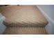 Beige patterned carpeting on stairs at 11001 Se Sunset Harbor Rd # A08, Summerfield, FL 34491