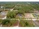 Aerial view of a charming home site with trees and a peaceful, secluded setting at 4444 Sw 118 Ter, Ocala, FL 34481