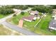 Aerial view of a single-Gathering home with a pool and large backyard at 352 Marion Oaks Ln, Ocala, FL 34473