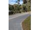 Residential street with trees and vegetation at 1105 Ne 45 Pl, Ocala, FL 34479