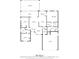 This floor plan shows the layout of the rooms in the house at 8655 Sw 86Th Cir, Ocala, FL 34481