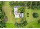 Bird's-eye view of the home and surrounding landscape at 2291 Sw 76Th Ln, Ocala, FL 34476