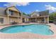 Inviting freeform pool with ample deck space for lounging at 2291 Sw 76Th Ln, Ocala, FL 34476