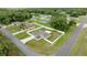 Aerial view of a house and surrounding neighborhood, showing the property's location and neighborhood context at 253 Locust Pass Loop, Ocala, FL 34472