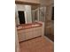 Bathroom with double sinks and shower with glass doors at 9180 Sw 202Nd Avenue Road, Dunnellon, FL 34431