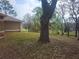 Large yard with mature trees and side view of the house at 9180 Sw 202Nd Avenue Road, Dunnellon, FL 34431