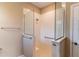 Bright shower with white tiling and glass partition at 9994 Sw 96Th St, Ocala, FL 34481