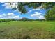 Beautiful backyard features lush green grass and landscaping, offering a serene outdoor setting at 1934 Nw 79Th Loop, Ocala, FL 34475