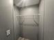 Empty closet with wire rack shelving, waiting to be filled with clothes at 3174 Sw 189Th Ave, Dunnellon, FL 34432