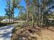 A view down a long gravel driveway lined with trees at 3174 Sw 189Th Ave, Dunnellon, FL 34432
