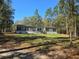 Charming single story home featuring gray siding, black shutters and a well-maintained lawn at 3174 Sw 189Th Ave, Dunnellon, FL 34432