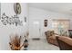 Bright entryway with tile floors and seating area at 4660 Sw 130Th St, Ocala, FL 34473