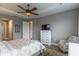 Serene bedroom with a queen-size bed and built-in dresser at 9124 Sw 84Th Ln, Ocala, FL 34481