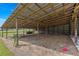 Large barn with open space, ideal for storage or animals at 1000 Se 155Th St, Summerfield, FL 34491