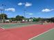 Well-maintained tennis and pickleball courts at 11680 Sw 140Th Loop, Dunnellon, FL 34432