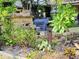 Relaxing backyard patio with brick fireplace and seating at 2733 Scarborough Dr, Kissimmee, FL 34744