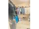 Large walk-in closet with ample shelving and hanging space at 2733 Scarborough Dr, Kissimmee, FL 34744
