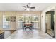 Charming breakfast nook featuring a sunny bay window and casual seating at 4011 Se 47Th Pl, Ocala, FL 34480