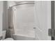 Clean bathroom with a bathtub and shower at 5172 Nw 46Th Lane Rd, Ocala, FL 34482