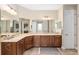 Spacious bathroom with double sinks, large mirrors, and generous counter space at 8445 Sw 93Rd Cir, Ocala, FL 34481