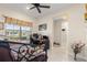 This cozy home office features natural light and plenty of space for a computer and desk at 9617 Sw 102Nd Ter, Ocala, FL 34481