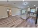 Modern kitchen featuring island and stainless steel appliances at 9285 Se Highway 42, Summerfield, FL 34491