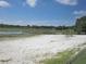 Community beach area with lake view at 5162 Harbour Dr, Oxford, FL 34484