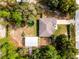 Large lot featuring mature trees, detached garage and above ground pool at 12805 Sw 64Th Ln, Ocala, FL 34481