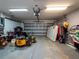Spacious garage, offering ample room for parking, storage, and various equipment at 12805 Sw 64Th Ln, Ocala, FL 34481