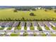 Row of houses with attached garages, aerial view at 6014 Sw 93Rd Cir, Ocala, FL 34481