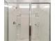Large walk-in shower with built-in shelving and window at 6014 Sw 93Rd Cir, Ocala, FL 34481