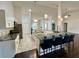 Eat in kitchen with new stainless steel appliances and large kitchen island at 10923 Sw 38Th Ave, Ocala, FL 34476