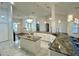 Modern kitchen featuring an open layout with new appliances and granite countertops at 10923 Sw 38Th Ave, Ocala, FL 34476