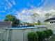 Relaxing above ground pool with a boat in the background at 730 Ne 18Th Ave, Ocala, FL 34470