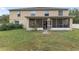 Cozy screened-in porch with an open door leading to a spacious backyard at 4535 Se 32Nd Pl, Ocala, FL 34480