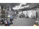 This dedicated home gym is ready with ample space and lots of workout equipment at 4535 Se 32Nd Pl, Ocala, FL 34480