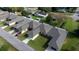 Aerial view of the home highlighting its location and spacious landscaped yard at 10817 Se 51St Ave, Belleview, FL 34420