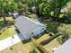 Back aerial view of the home showing yard and fencing at 4360 Se 58Th Pl, Ocala, FL 34480