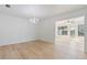 Bright dining area featuring wood floors, chandelier, and natural light at 4360 Se 58Th Pl, Ocala, FL 34480